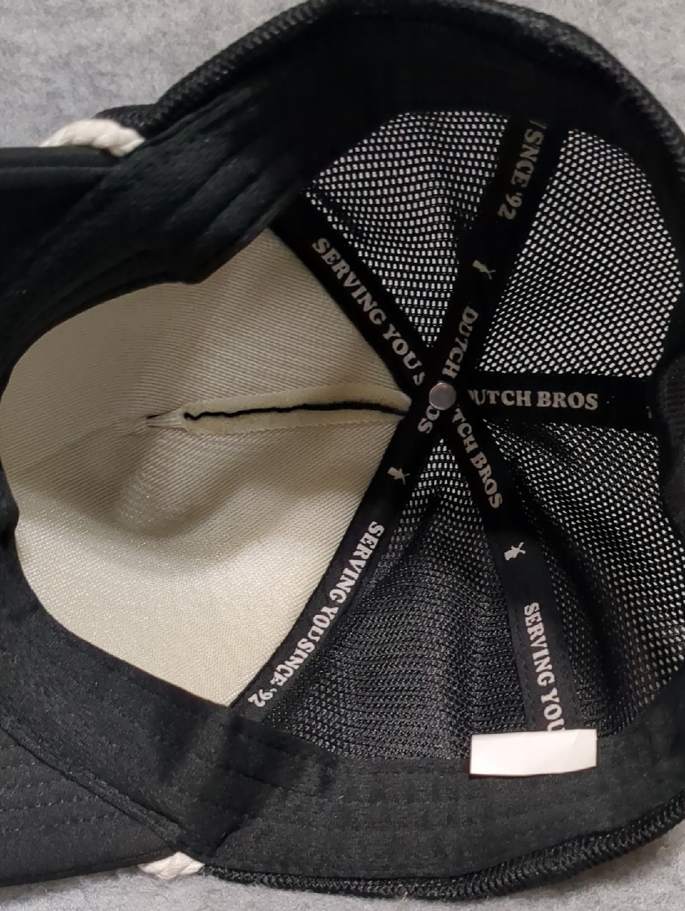 Dutch Bros Coffee Drink More Coffe Dad Trucker Black Hat - Picture 5 of 9